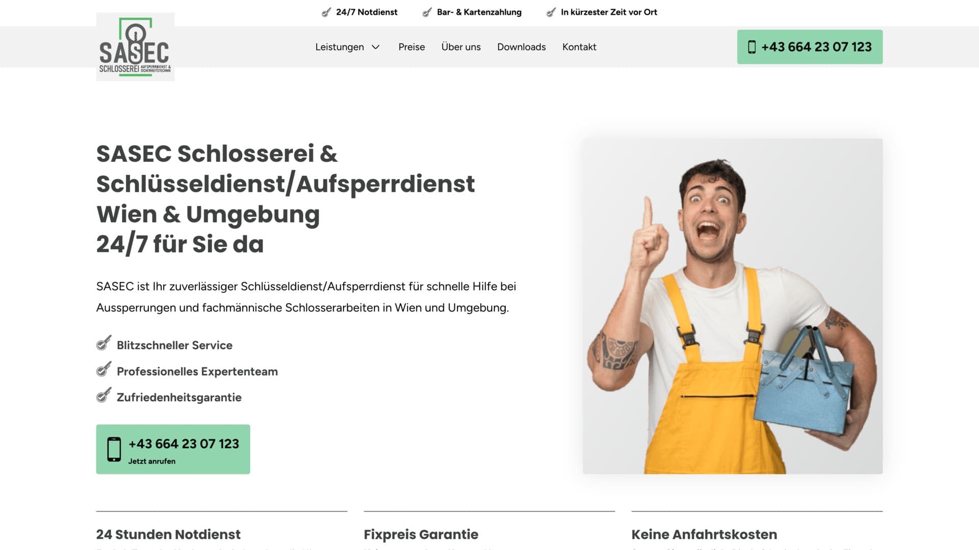 Schlüsseldienst Wien | Sasec