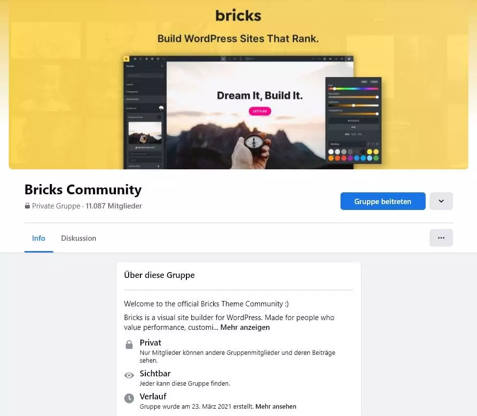 bricks community facebook